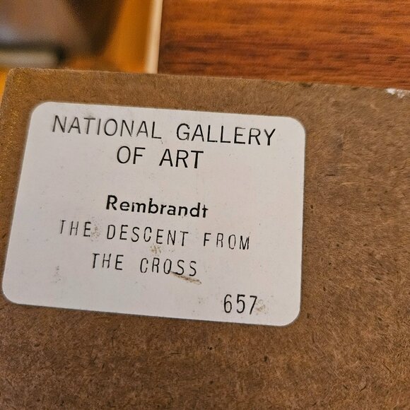 TWO PIECES OF ART BOTH VINTAGE ART - Picture 6 of 6